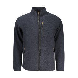 U.S. GRAND FELPA CON ZIP UOMO BLU