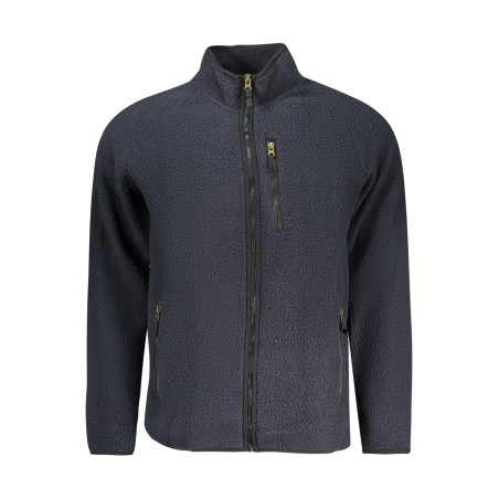 U.S. GRAND FELPA CON ZIP UOMO BLU