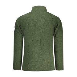 U.S. GRAND FELPA CON ZIP UOMO VERDE