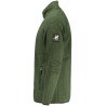 U.S. GRAND FELPA CON ZIP UOMO VERDE