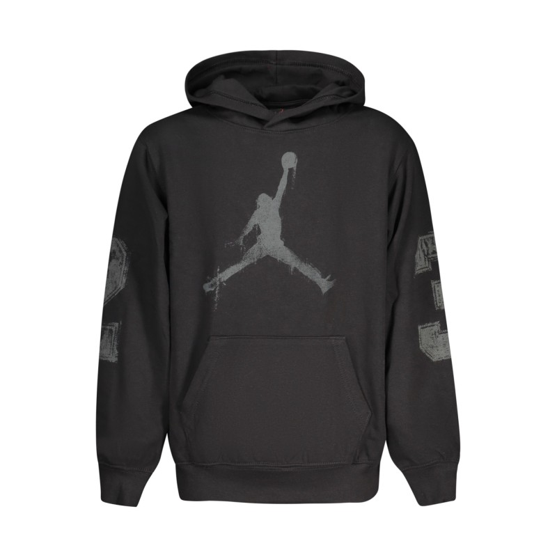 JORDAN FELPA SENZA ZIP BAMBINO NERO