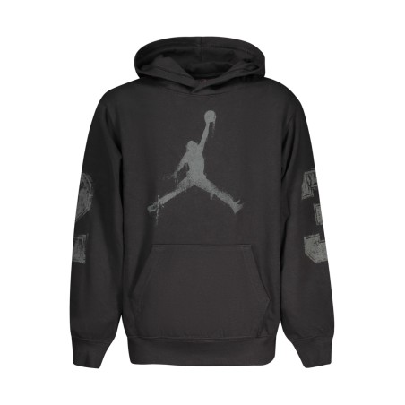 JORDAN FELPA SENZA ZIP BAMBINO NERO