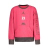 JORDAN FELPA SENZA ZIP BAMBINO ROSSO