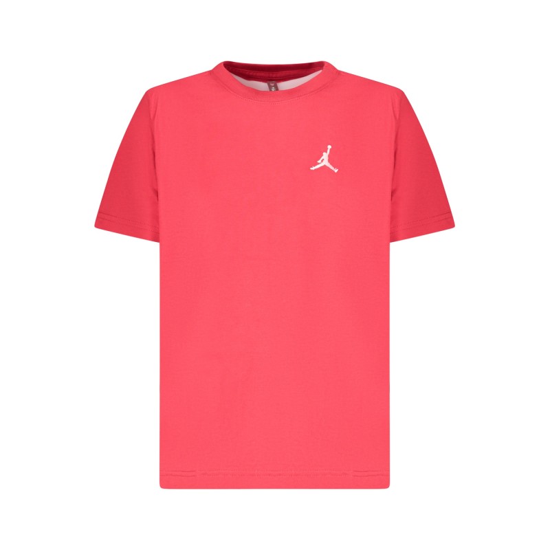 JORDAN T-SHIRT MANICHE CORTE BAMBINO ROSSO