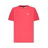 JORDAN T-SHIRT MANICHE CORTE BAMBINO ROSSO