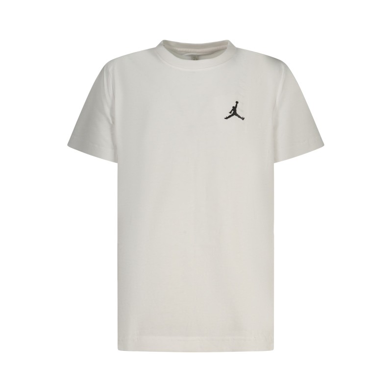 JORDAN T-SHIRT MANICHE CORTE BAMBINO BIANCO