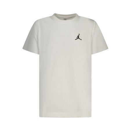JORDAN T-SHIRT MANICHE CORTE BAMBINO BIANCO