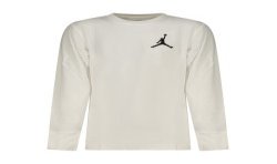 JORDAN T-SHIRT MANICHE LUNGHE BAMBINO BIANCO