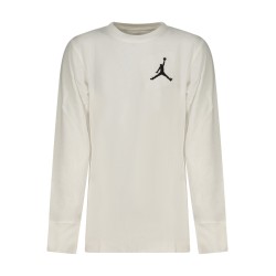 JORDAN T-SHIRT MANICHE LUNGHE BAMBINO BIANCO