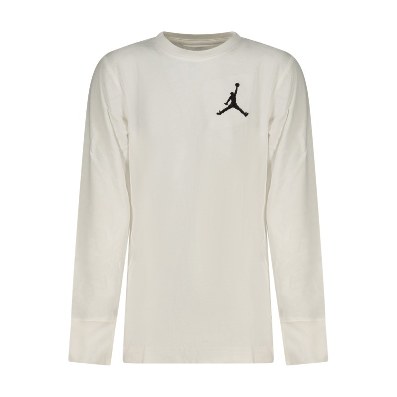 JORDAN T-SHIRT MANICHE LUNGHE BAMBINO BIANCO