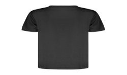 JORDAN T-SHIRT MANICHE CORTE BAMBINO NERO