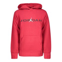 JORDAN FELPA SENZA ZIP BAMBINO ROSSO