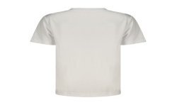 JORDAN T-SHIRT MANICHE CORTE BAMBINO BIANCO