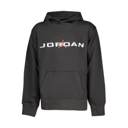 JORDAN FELPA SENZA ZIP BAMBINO NERO
