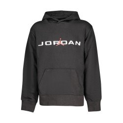 JORDAN FELPA SENZA ZIP BAMBINO NERO