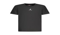 JORDAN T-SHIRT MANICHE CORTE BAMBINO NERO