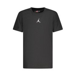 JORDAN T-SHIRT MANICHE CORTE BAMBINO NERO