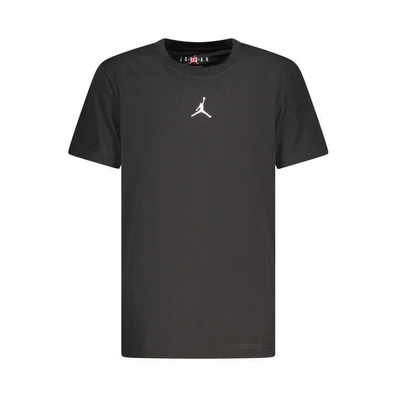 JORDAN T-SHIRT MANICHE CORTE BAMBINO NERO