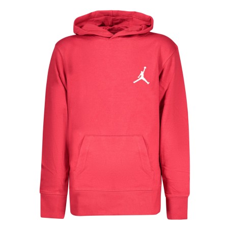 JORDAN FELPA SENZA ZIP BAMBINO ROSSO