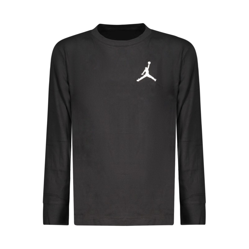 JORDAN T-SHIRT MANICHE LUNGHE BAMBINO NERO