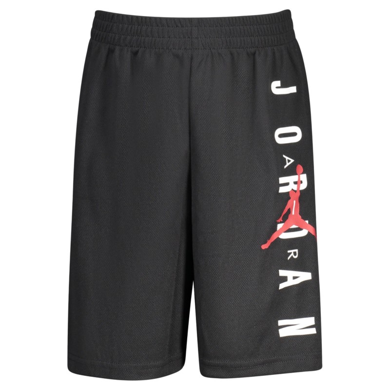 JORDAN PANTALONE SHORT BAMBINO NERO
