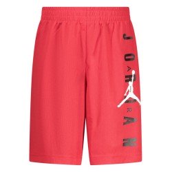 JORDAN PANTALONE SHORT BAMBINO ROSSO