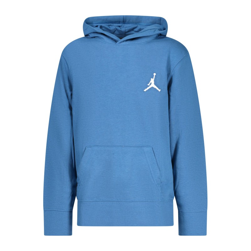 JORDAN FELPA SENZA ZIP BAMBINO BLU