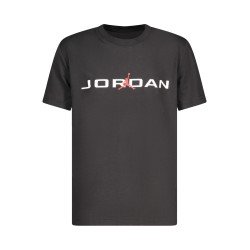 JORDAN T-SHIRT MANICHE CORTE BAMBINO NERO