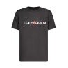 JORDAN T-SHIRT MANICHE CORTE BAMBINO NERO
