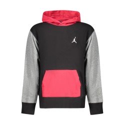 JORDAN FELPA CON ZIP BAMBINO NERO