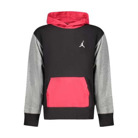 JORDAN FELPA CON ZIP BAMBINO NERO