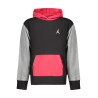 JORDAN FELPA CON ZIP BAMBINO NERO