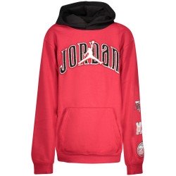 JORDAN FELPA SENZA ZIP BAMBINO ROSSO