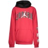 JORDAN FELPA SENZA ZIP BAMBINO ROSSO
