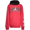 JORDAN FELPA SENZA ZIP BAMBINO ROSSO