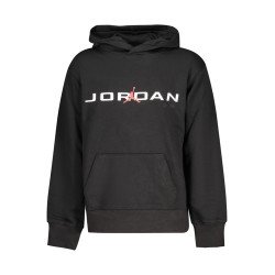 JORDAN FELPA SENZA ZIP BAMBINO NERO