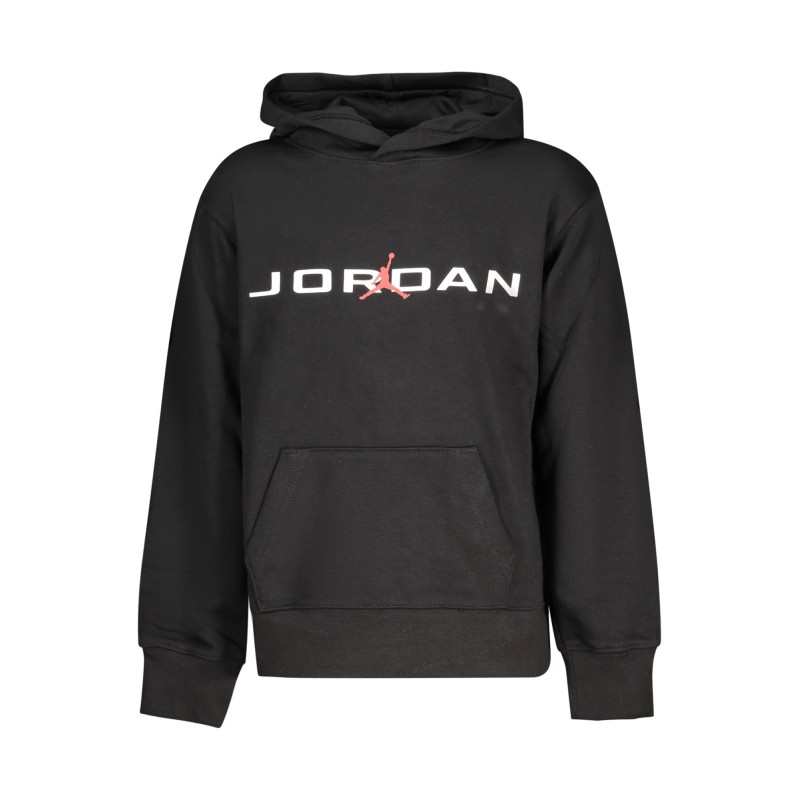 JORDAN FELPA SENZA ZIP BAMBINO NERO