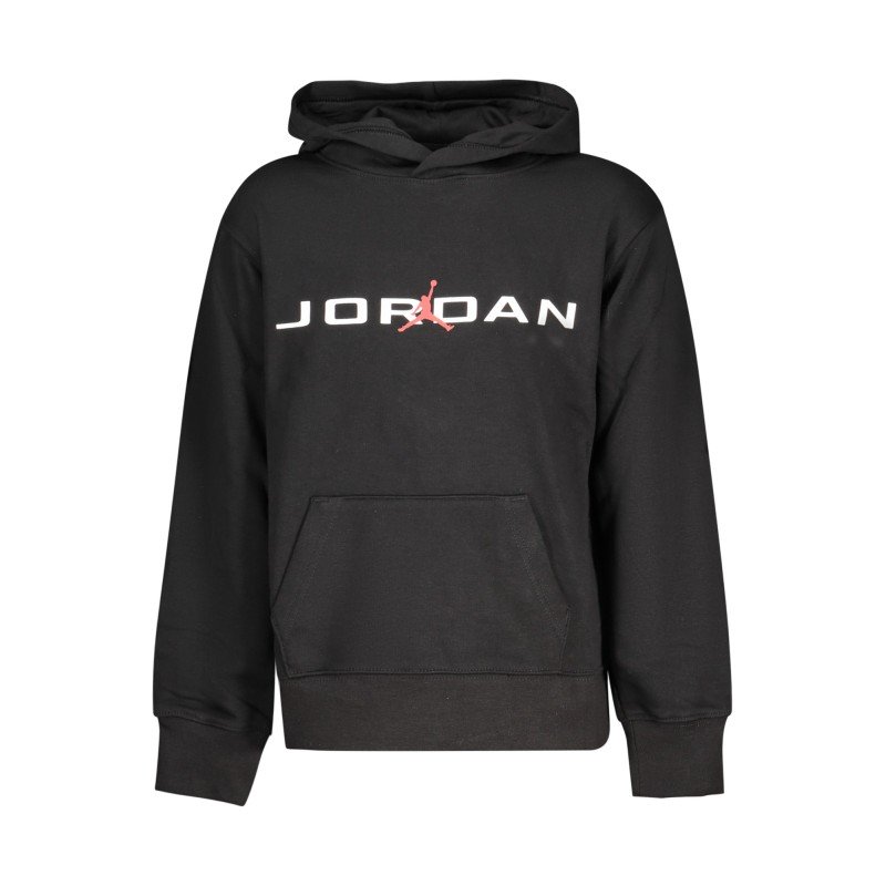 JORDAN FELPA SENZA ZIP BAMBINO NERO