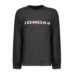 JORDAN T-SHIRT MANICHE LUNGHE BAMBINO NERO