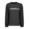 JORDAN T-SHIRT MANICHE LUNGHE BAMBINO NERO