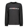 JORDAN T-SHIRT MANICHE LUNGHE BAMBINO NERO