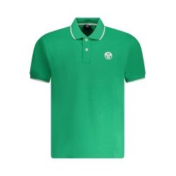 NORTH SAILS POLO MANICHE CORTE UOMO VERDE