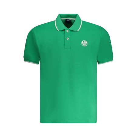 NORTH SAILS POLO MANICHE CORTE UOMO VERDE