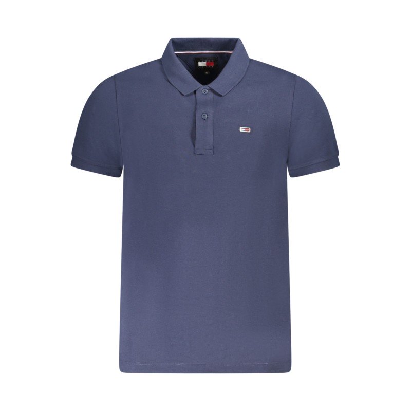 TOMMY HILFIGER POLO MANICHE CORTE UOMO BLU