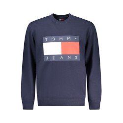 TOMMY HILFIGER FELPA SENZA ZIP UOMO BLU