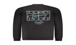 TOMMY HILFIGER FELPA SENZA ZIP UOMO NERO