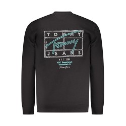 TOMMY HILFIGER FELPA SENZA ZIP UOMO NERO