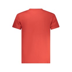 TOMMY HILFIGER T-SHIRT MANICHE CORTE UOMO ROSSO