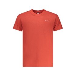 TOMMY HILFIGER T-SHIRT MANICHE CORTE UOMO ROSSO