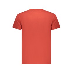 TOMMY HILFIGER T-SHIRT MANICHE CORTE UOMO ROSSO
